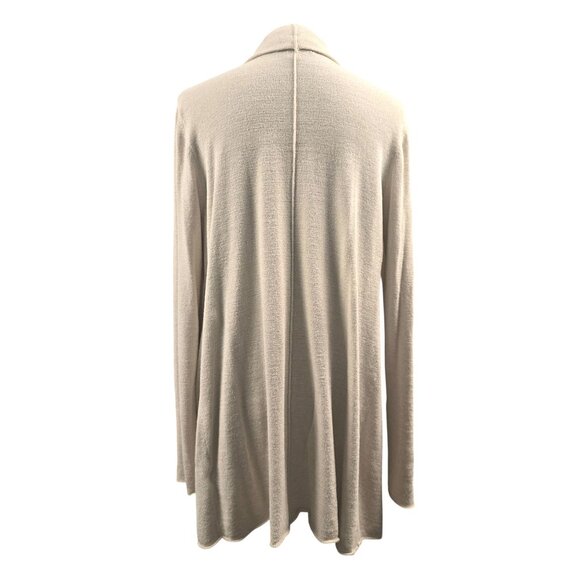 Barefoot Dreams Cozy Chic Ultra Lite Oatmeal Cardigan Size L/XL - Picture 3 of 8